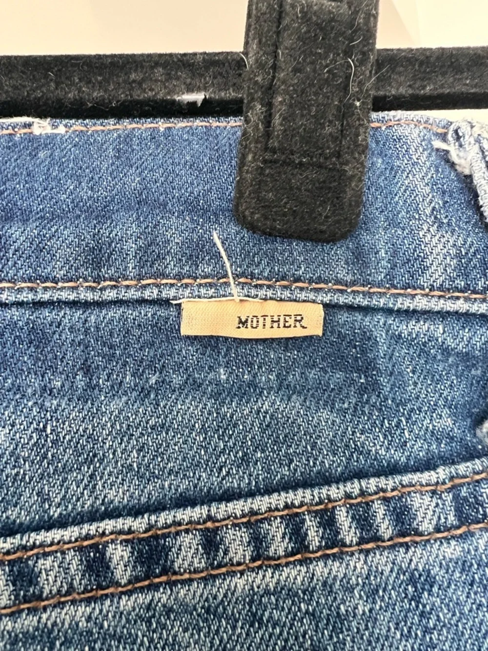 MOTHER The Curbside Ankle Jean Cowboys Don't Cry- Size 26 - Picture 8 of 14